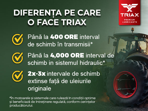 TRIAX Agra STOU 10W-30 Super Tractor (Transmisie, Hidraulic, Wet Brake)