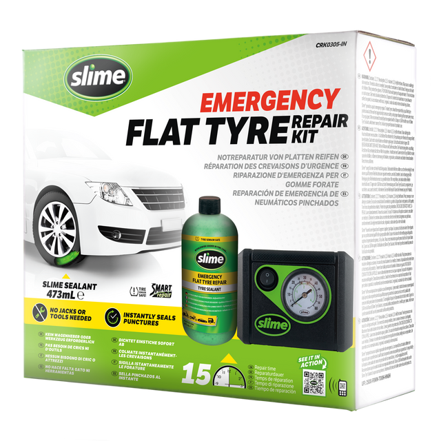 SLIME Smart Repair - Kit reparatie pana auto 1 x Kit reparatie pana auto