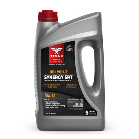 TRIAX Synergy SRT 10W-40 Full Synthetic High Mileage