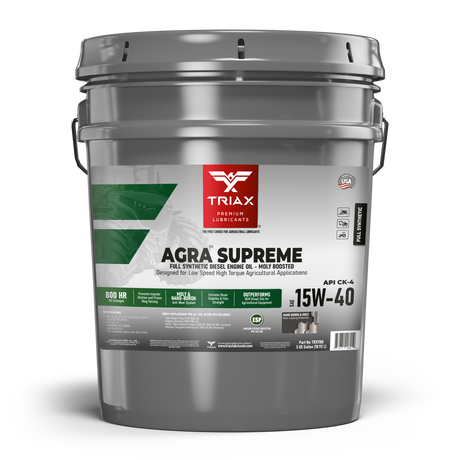 TRIAX Agra Supreme ESP 15W-40 Full Synthetic CK-4 19L