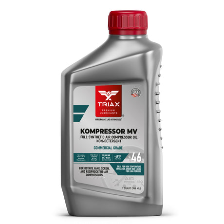 TRIAX Kompressor MV  ISO 46 Full sintetic Ulei Compresor aer 946 ml