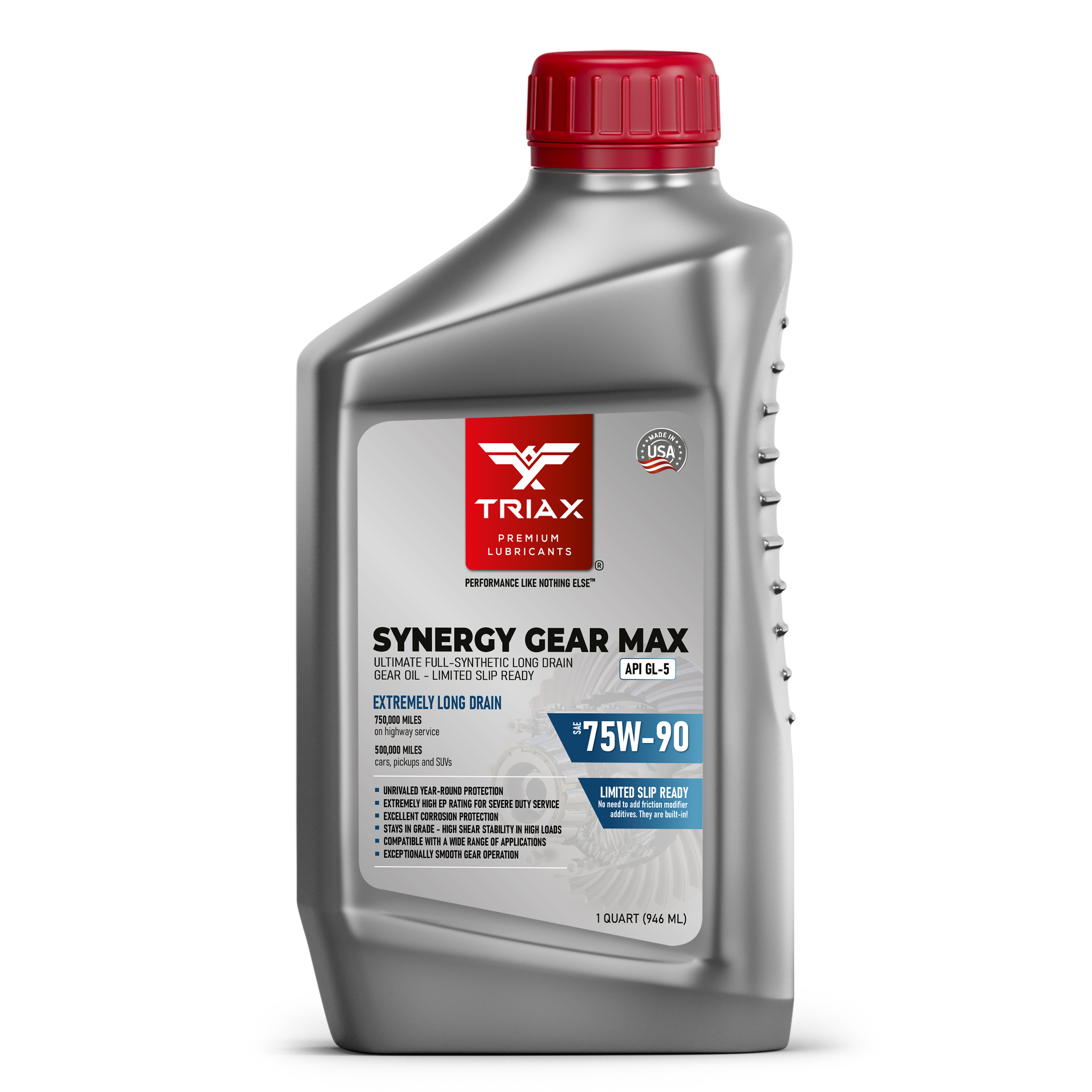 TRIAX Synergy Gear 75W-90 Full Synthetic (GL-5, LS)